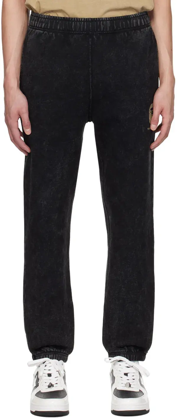 Брюки чоловічі Bape Black Overdyed Sweatpants