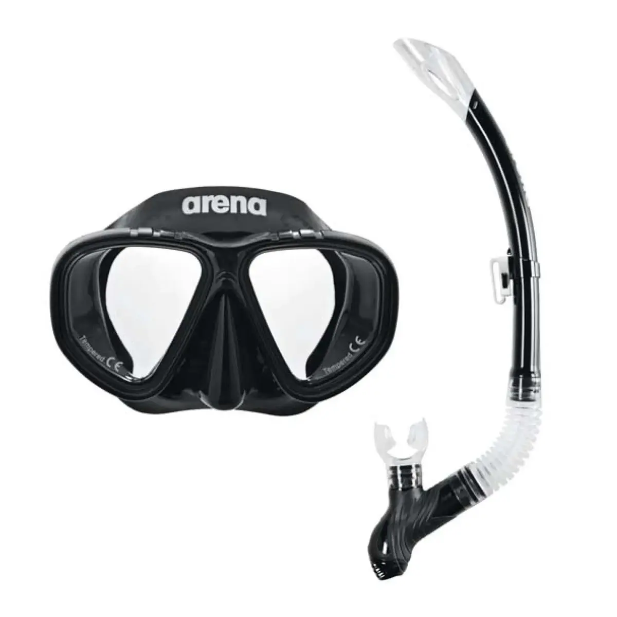 Набір маска та трубка для плавання Arena Premium Snorkeling Set Jr