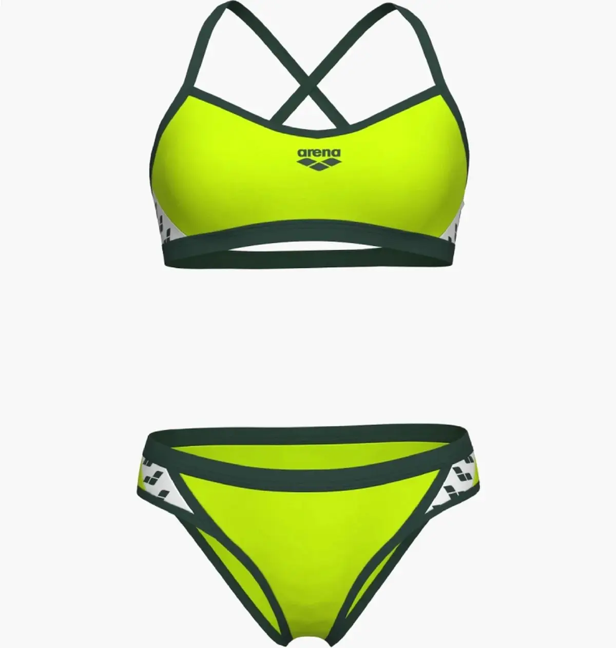 Купальник открытый женский Arena Icons Bikini Cross Back Solid