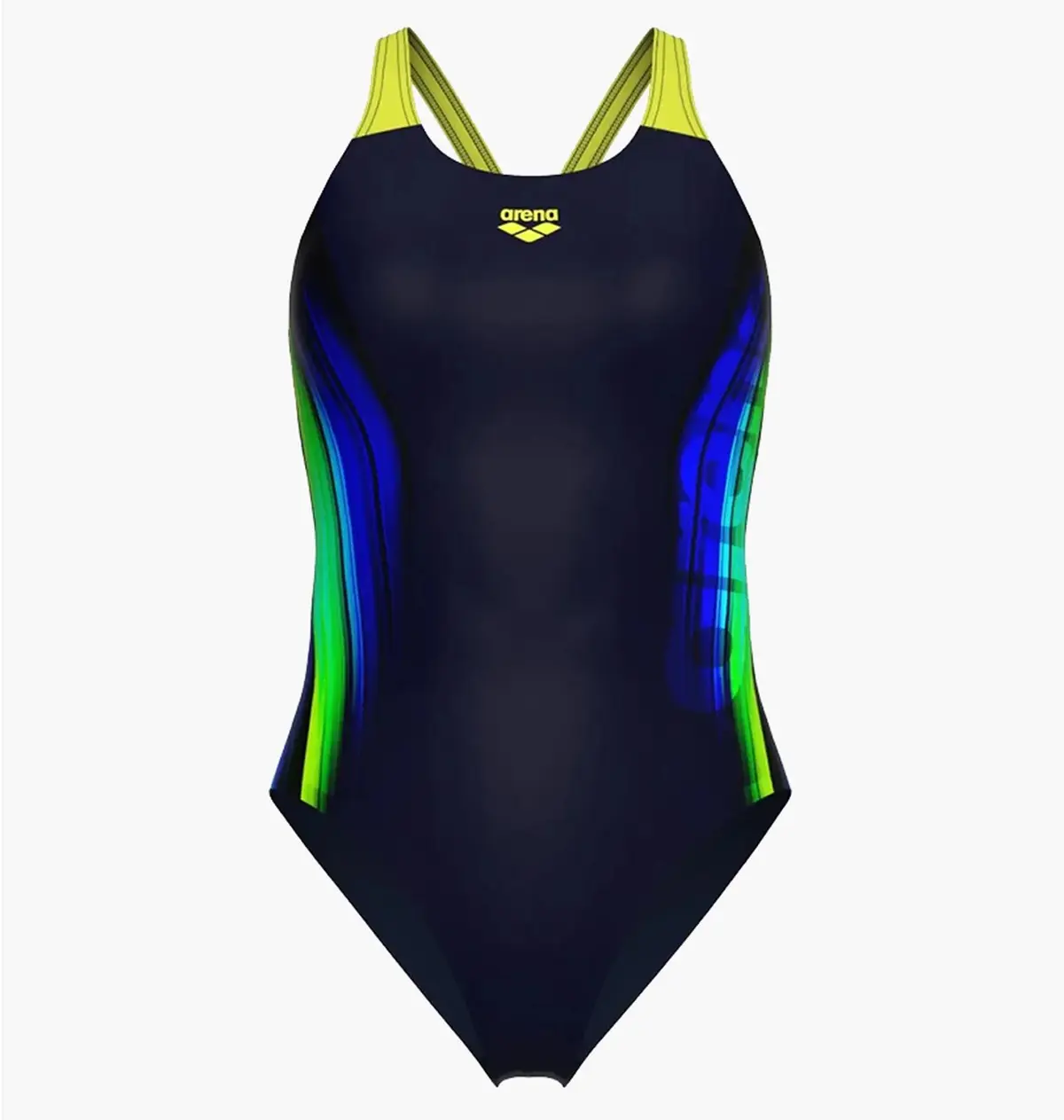 Купальник закрытый женский Arena Breath Swimsuit V Back Lb