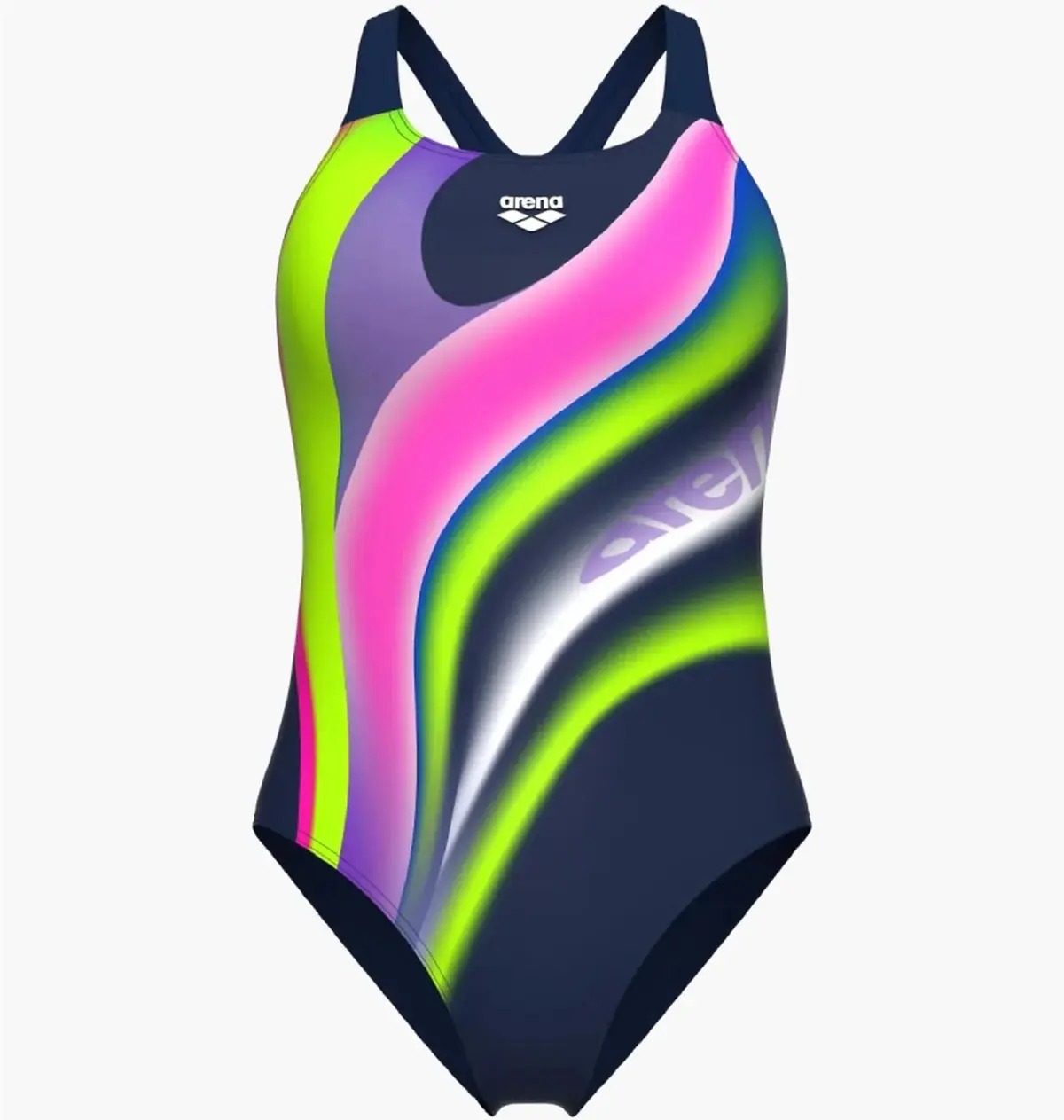 Купальник закрытый женский Arena Water Fluids Swimsuit Swim Pro