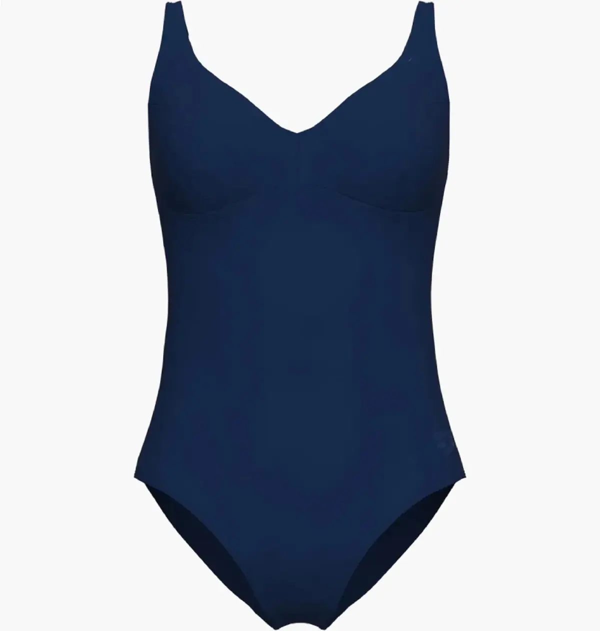 Купальник закрытый женский Arena Swimsuit Victoria U Back Solid Темно-Синій Жін 40