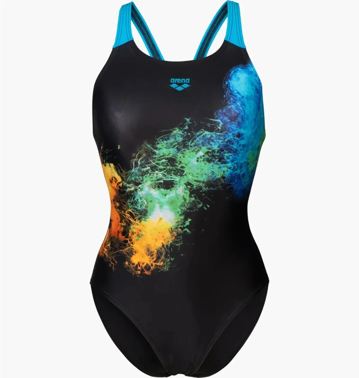 Купальник закрытый женский Arena Кvibrant Swimsuit Swim Pro Back