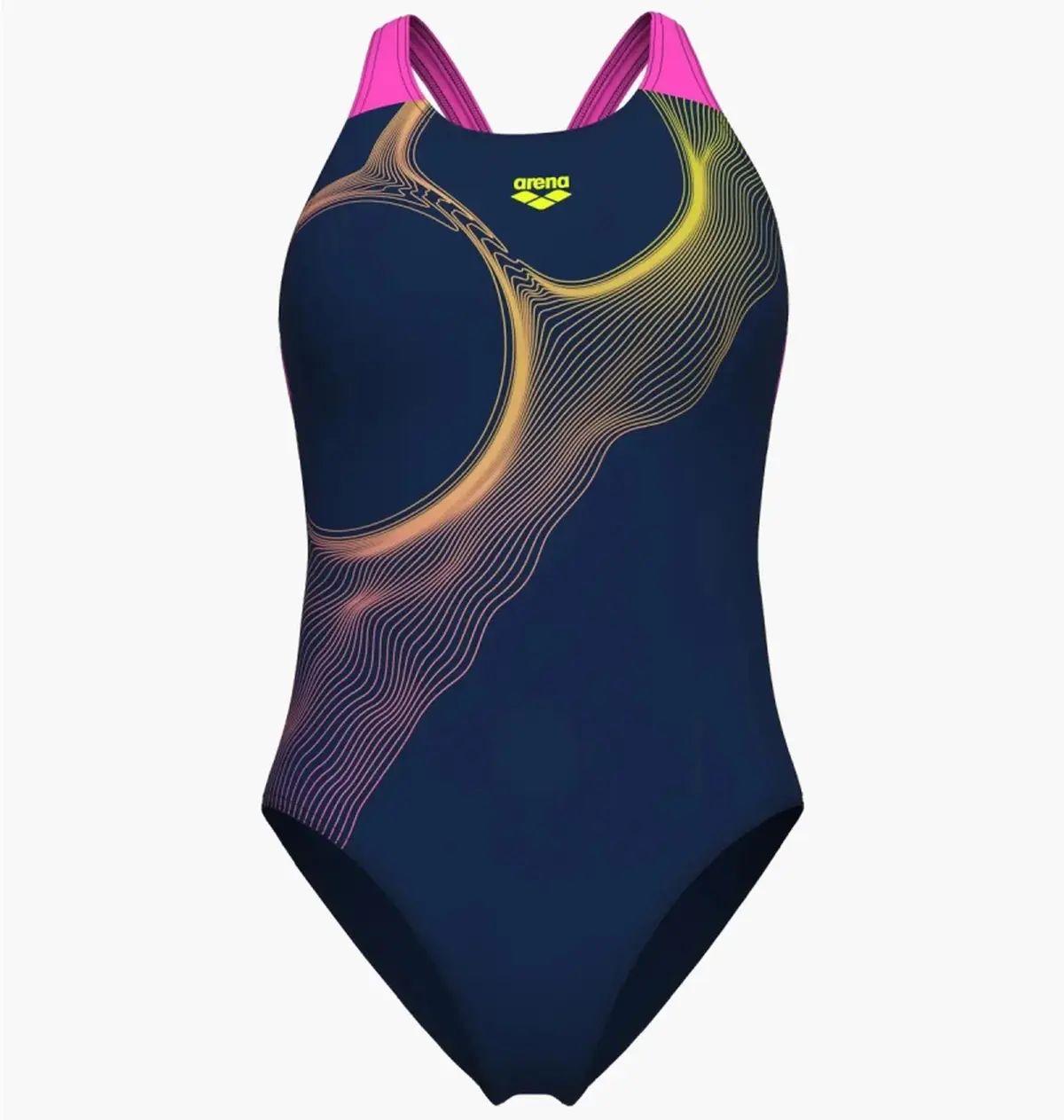 Купальник закрытый женский Arena Ripples Swimsuit V Back