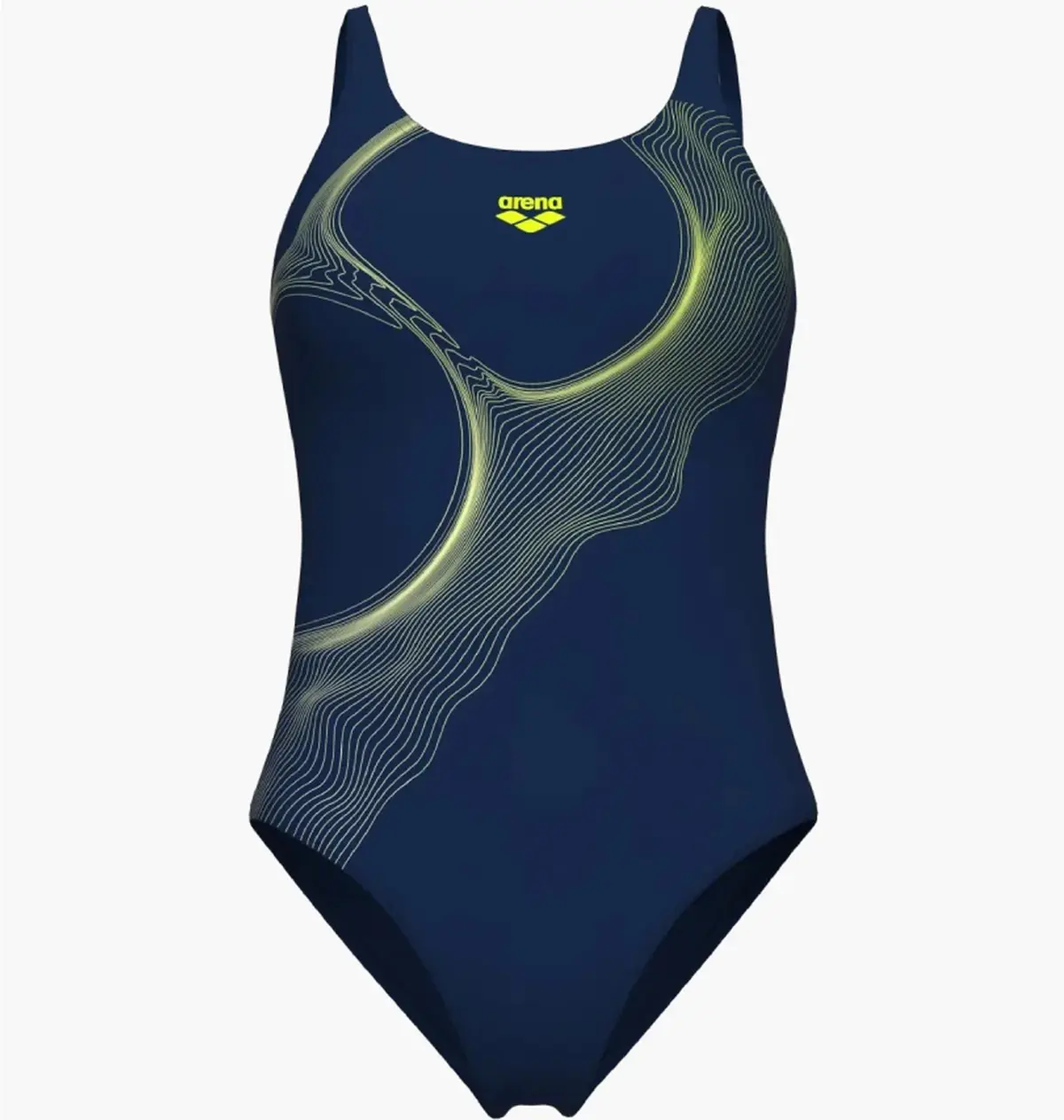 Купальник закрытый женский Arena Ripples Swimsuit U Back B