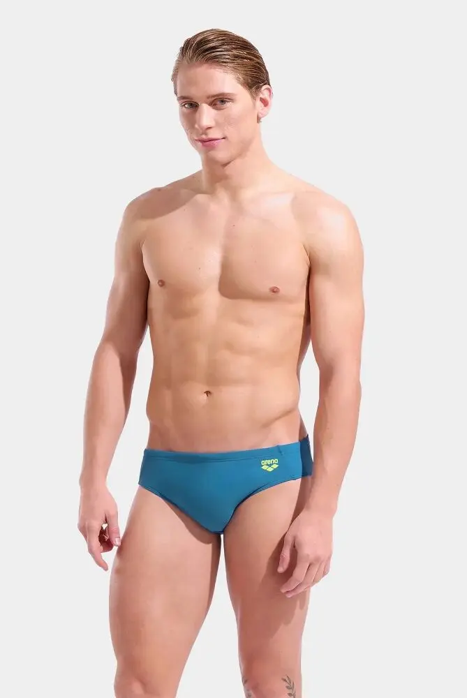 Плавки чоловічі Arena Wavecurl Swim Briefs бордові 010952-677