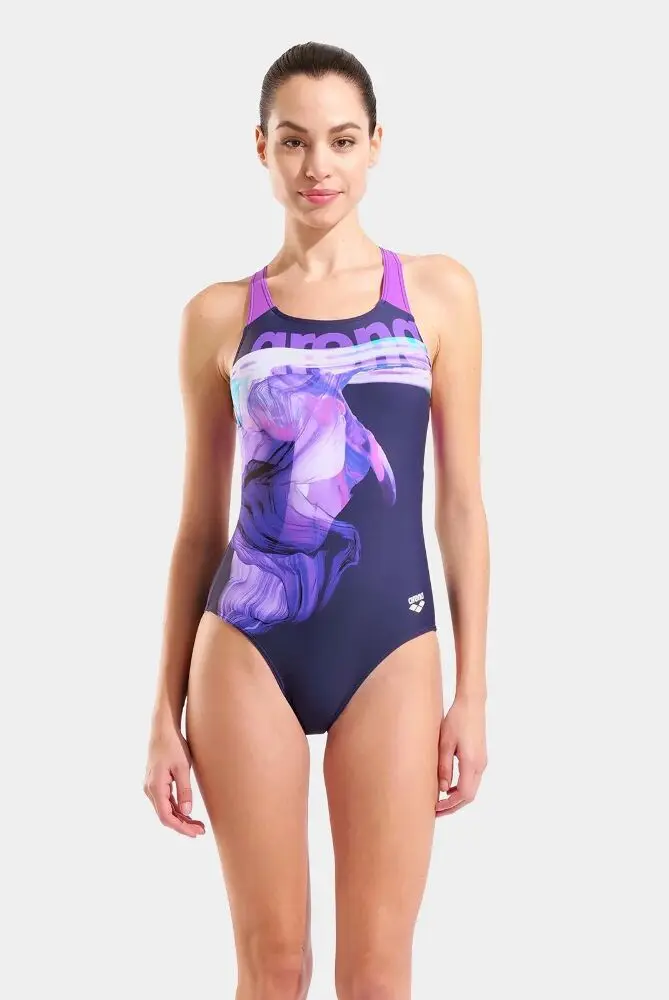 Купальник закритий жіночий Arena Mix Swimsuit Swim Pro Back