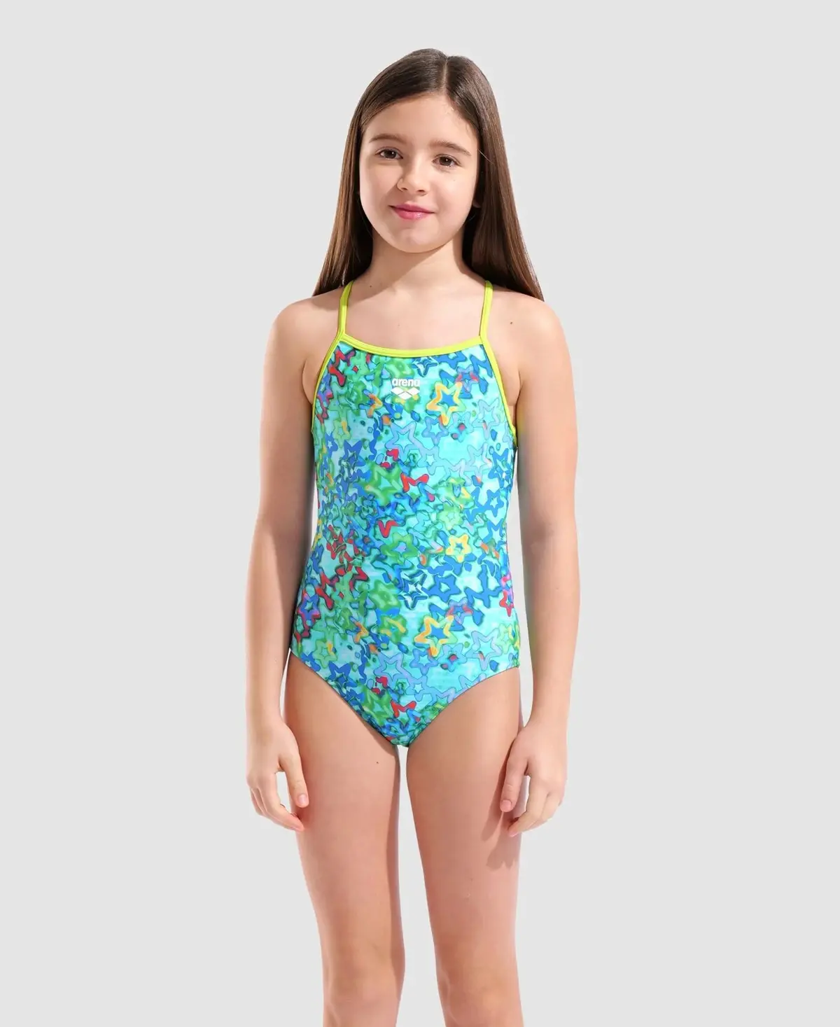 Купальник закритий дитячий Arena Stars Swimsuit Light Drop Back