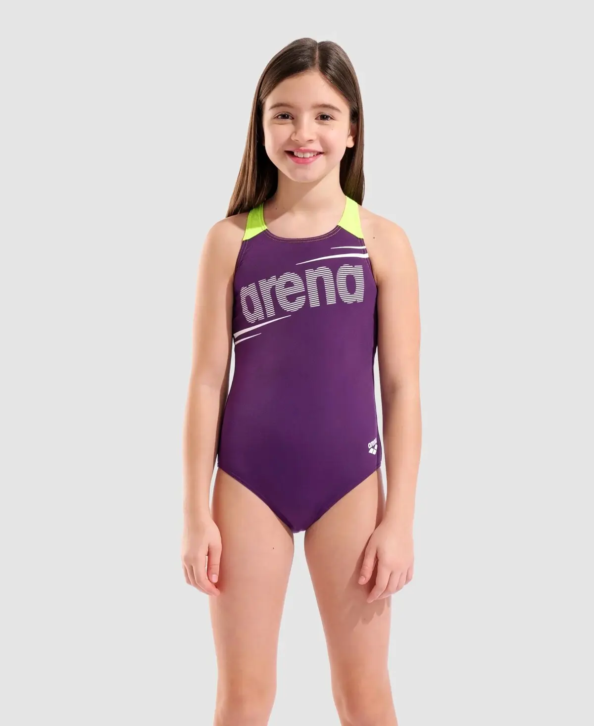 Купальник закритий дитячий Arena Bold Swimsuit V Back