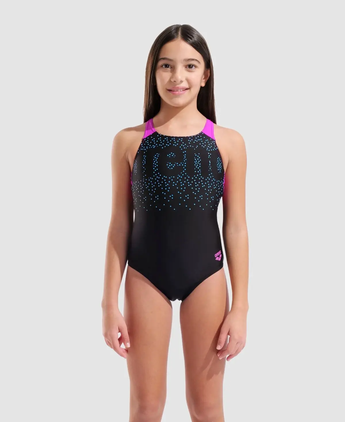 Купальник закритий дитячий Arena Painterly Swimsuit V Back