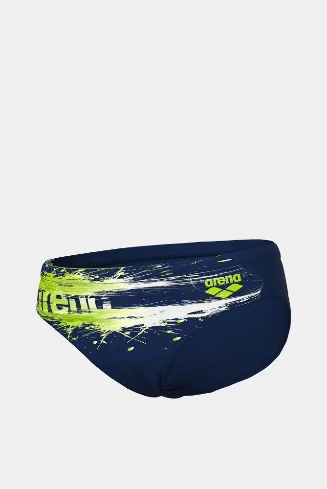 Плавки дитячі Arena Paint Swim Briefs фіолетові 011800-750
