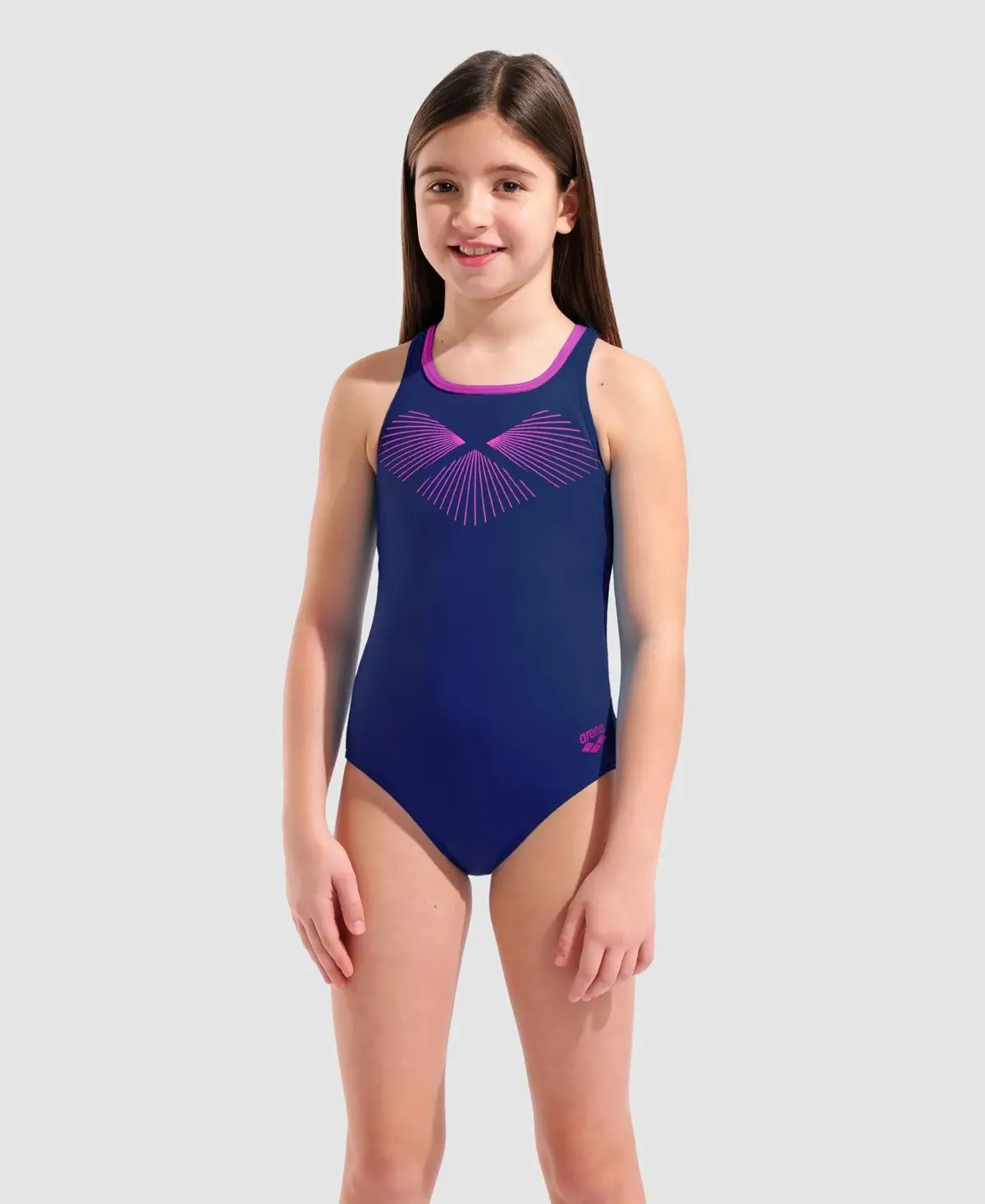 Купальник закритий дитячий Arena Bay Swimsuit Swim Pro Back