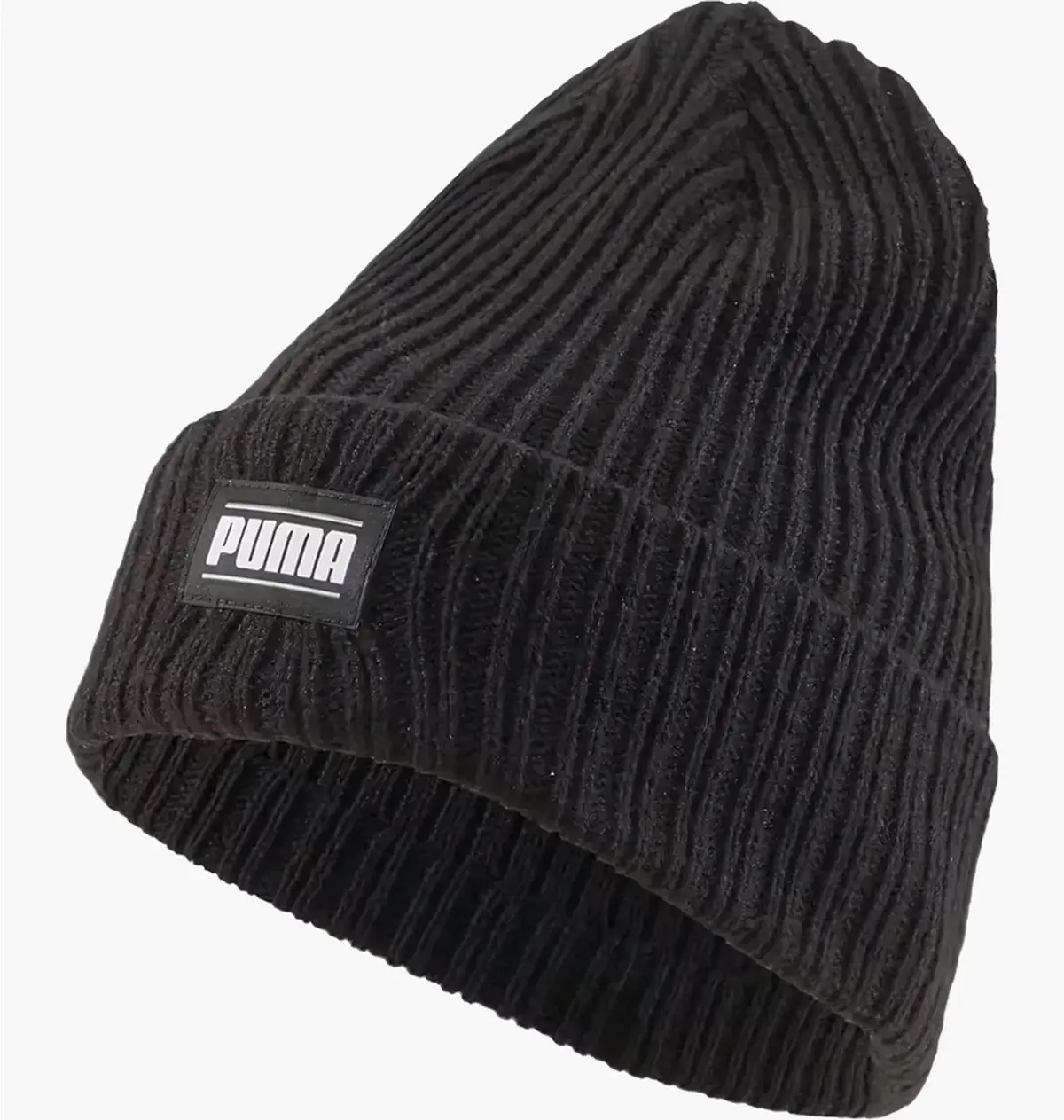 Шапка Puma Ribbed Classic Cuff Beanie Black