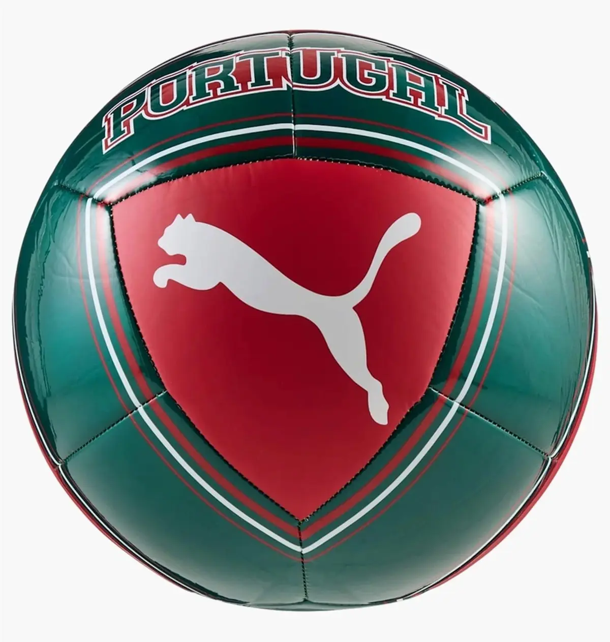Футбольный мяч Puma Portugal Ftblculture Soccer Ball Green/Red