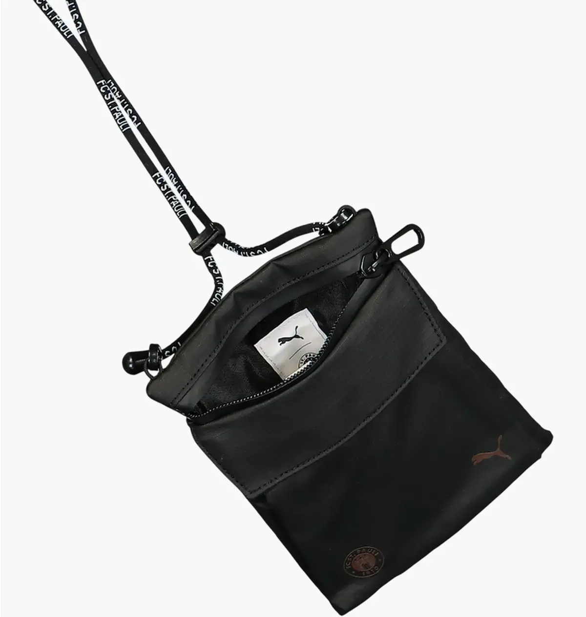 Сумка через плечо Puma X Fc St. Pauli Neck Pouch Black