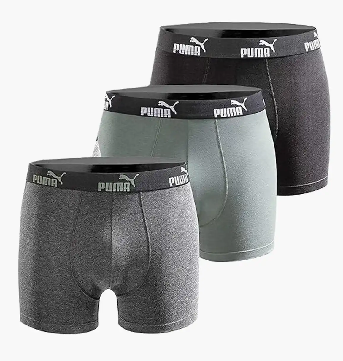Труси-боксерки чоловічі Puma Everyday Coton Stretch (3 ) Multi