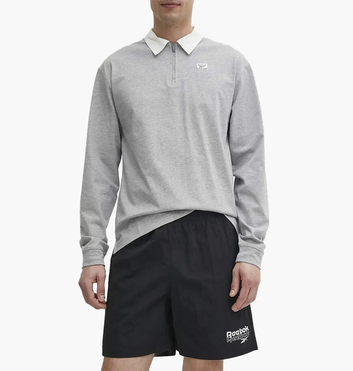 Шорты унисекс Reebok Stack Logo Shorts Black
