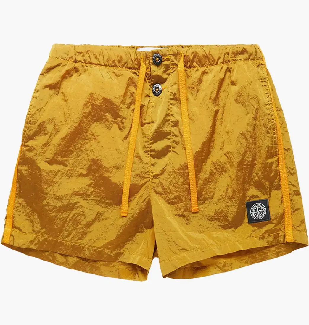 Шорти чоловічі Stone Island Nylon Metal Beach Shorts 1015B0643 Yellow