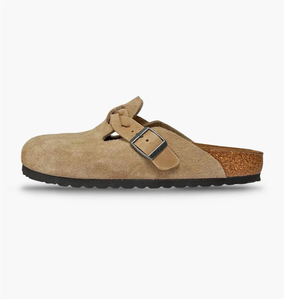 Тапочки женские Birkenstock Boston Braided Beige