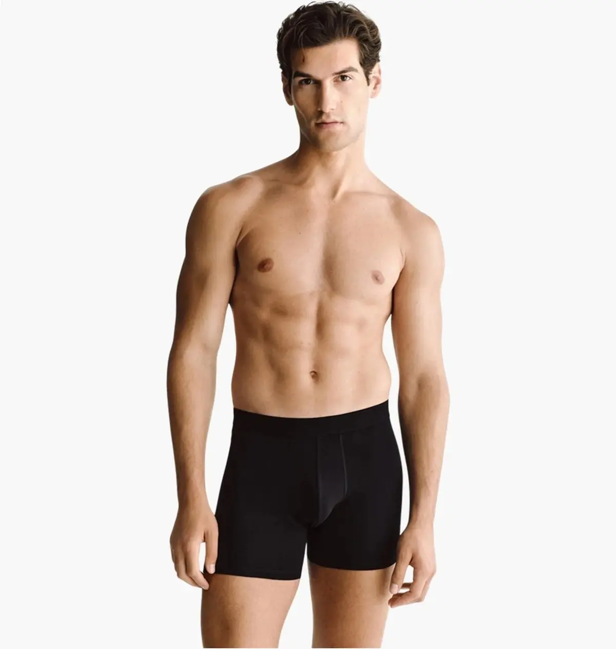 Труси чоловічі H&M Mid Trunks With Lycra (10 ) Black