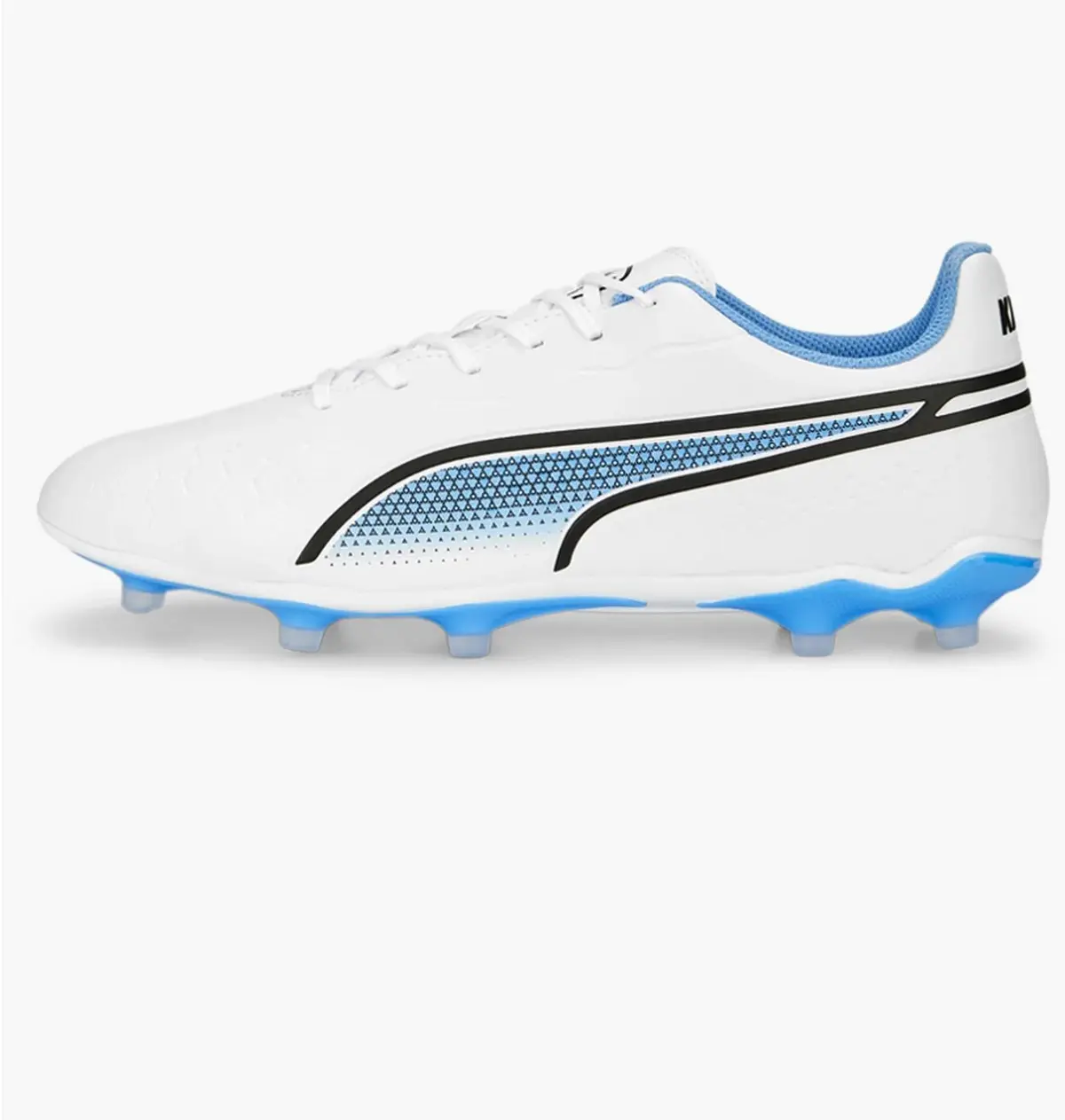 Бутсы унисекс Puma King Match Fg/Ag White