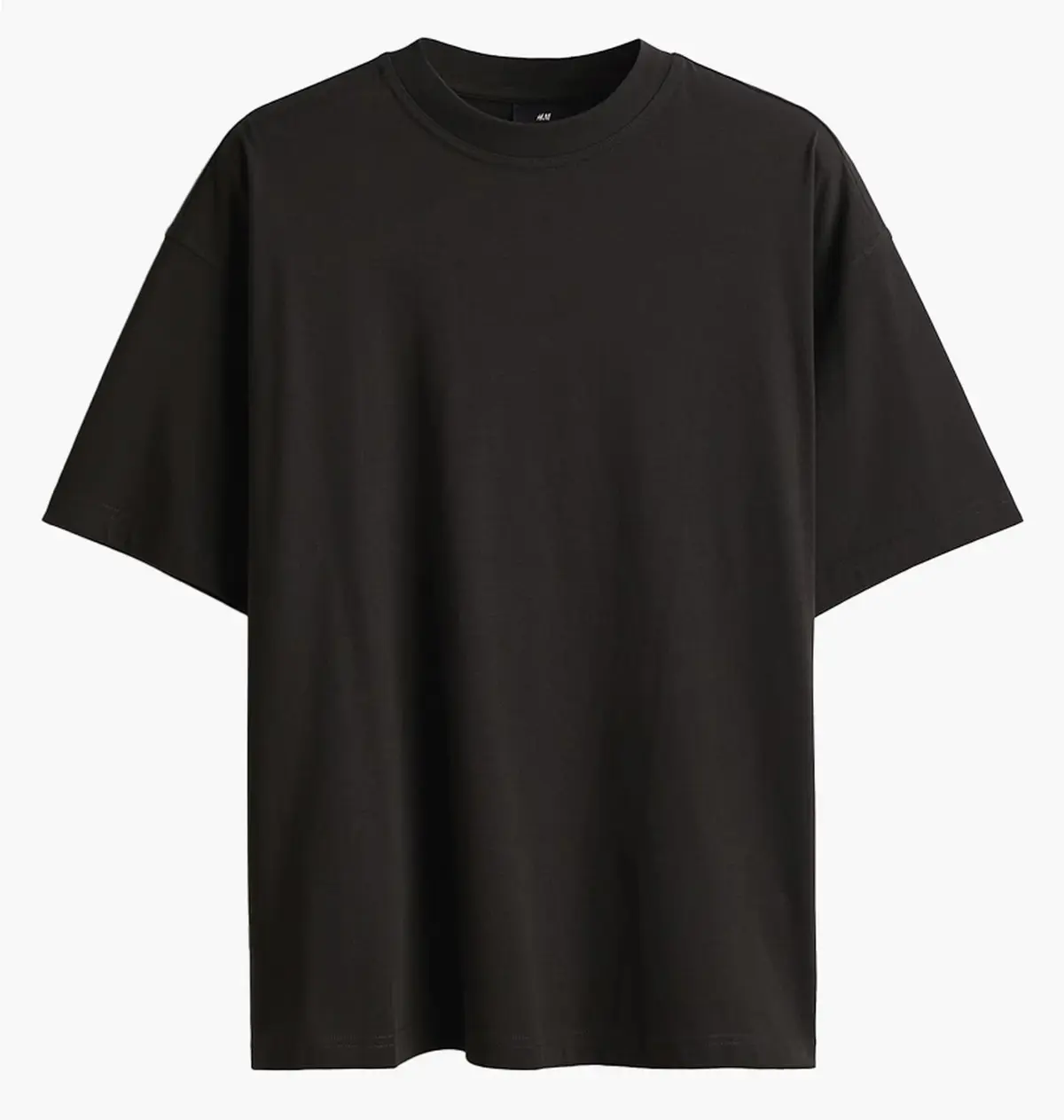 Футболка чоловіча H&Amp;M H&M T-Shirt - Oversized Fit Black
