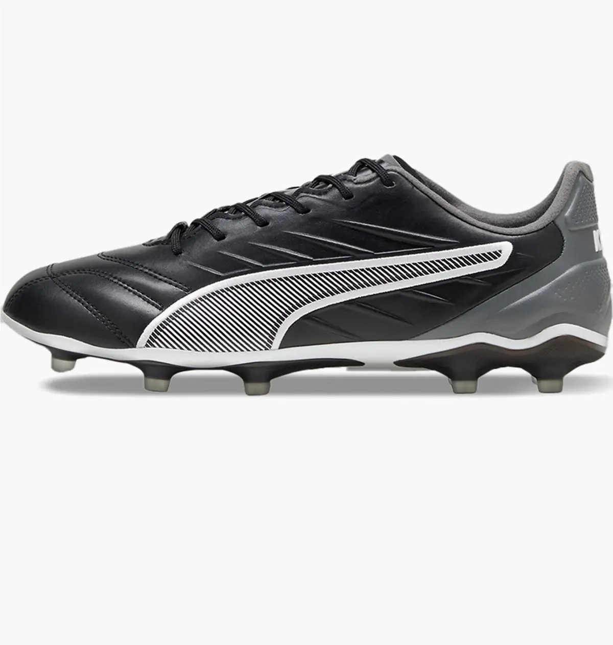 Бутси чоловічі Puma King Pro Fg/Ag Black/Grey