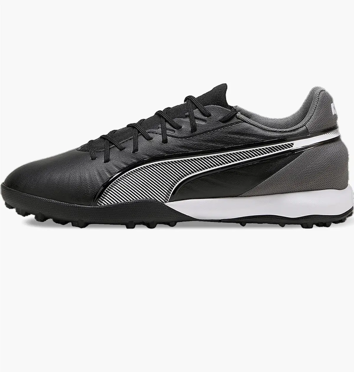 Сороконожки унисекс Puma King Match Tt Black/Grey