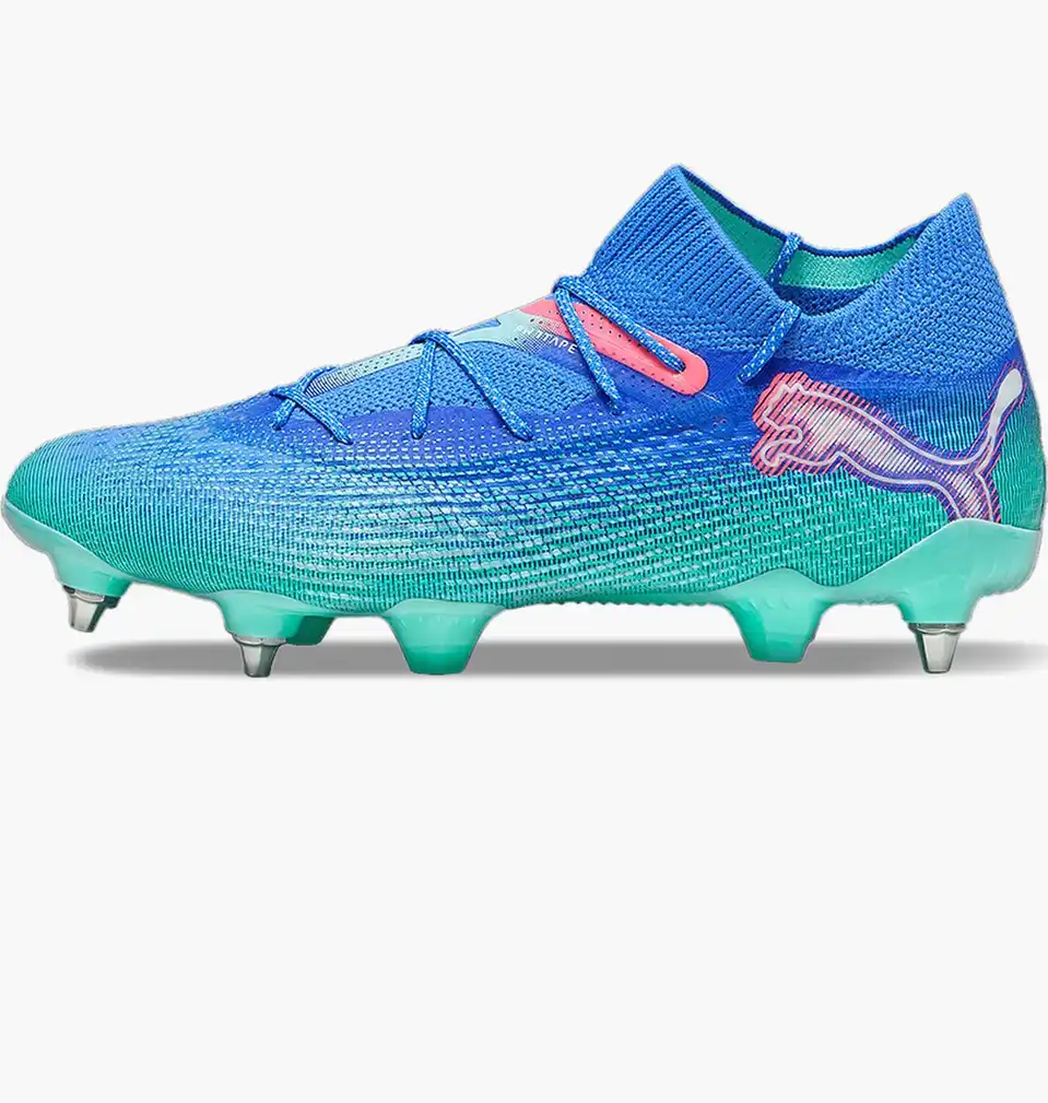 Бутсы унисекс Puma Future 7 Ultimate Mxsg Blue/Turquoise