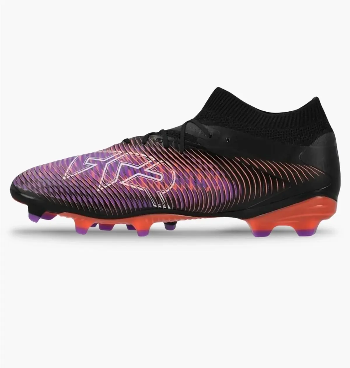 Бутсы унисекс Puma Future 8 Pro Black/Violet