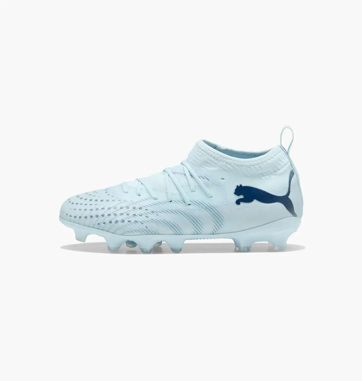 Бутсы детские Puma Future 9 Match Fg/Ag Light Blue
