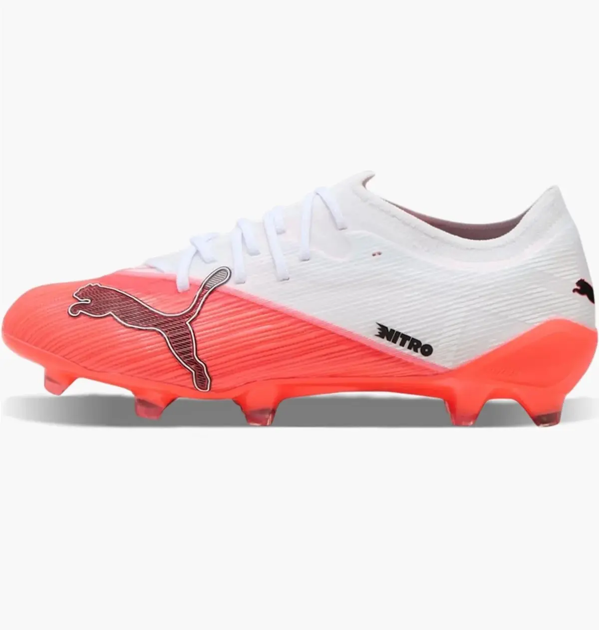 Бутсы унисекс Puma Ultra Nitro 7 Pro Firm Ground Cleats Red/White