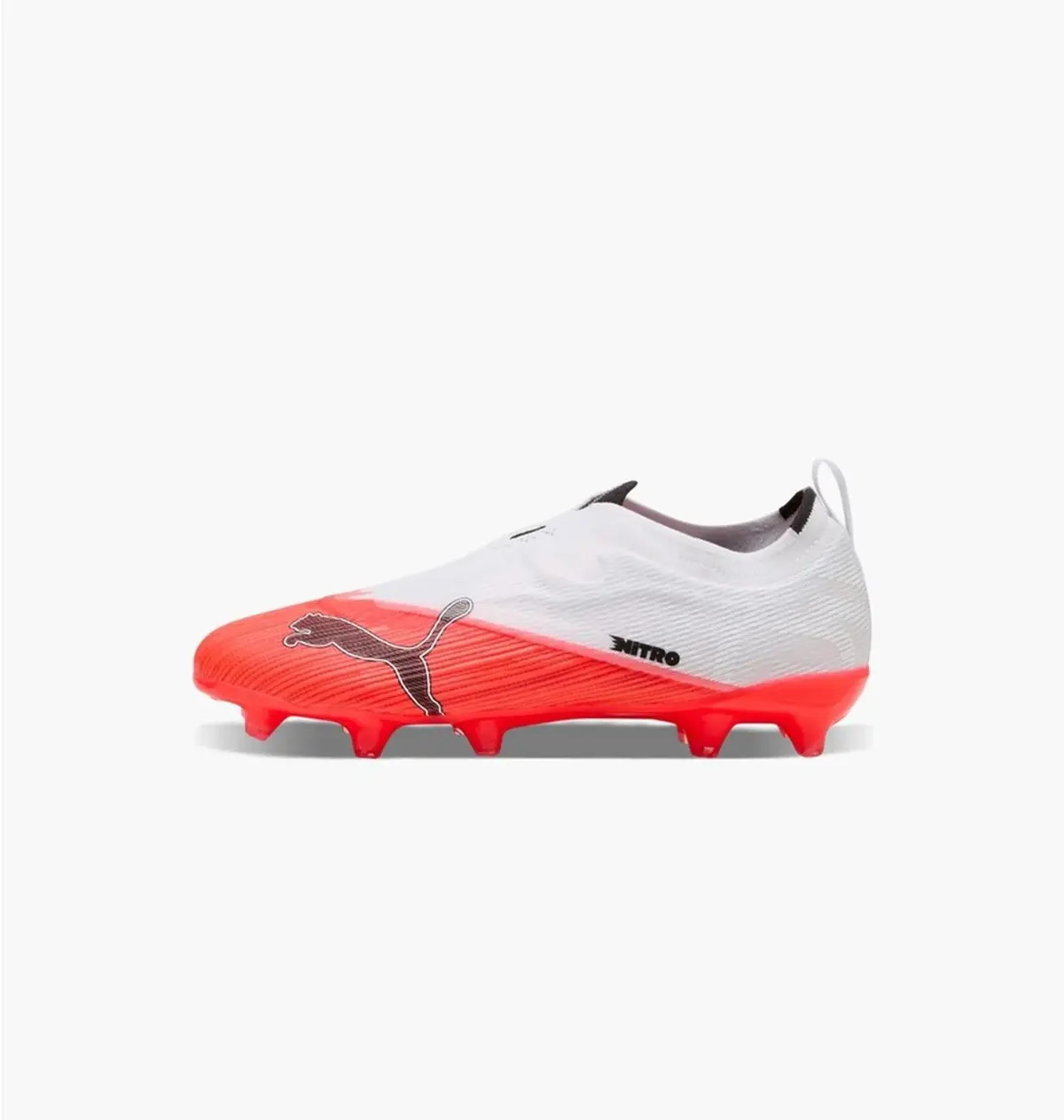 Бутсы детские Puma Ultra Nitro 7 Ultimate Fg/Ag Laceless Red/White