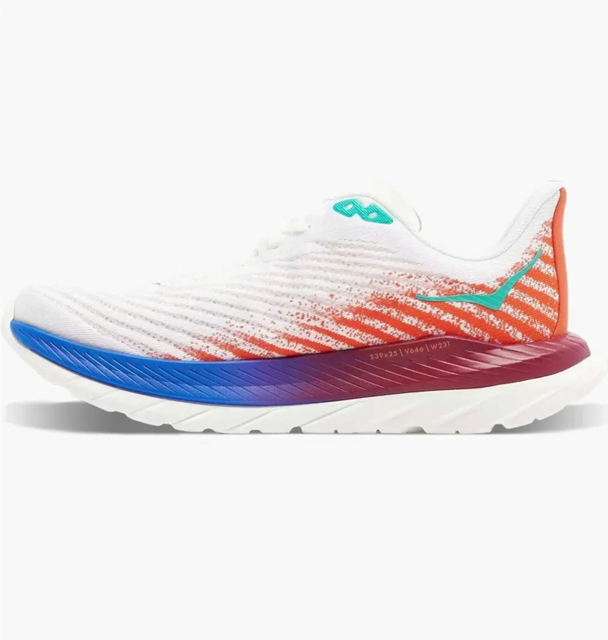 Кросівки чоловічі Hoka One Mach 5 Flame White/Red