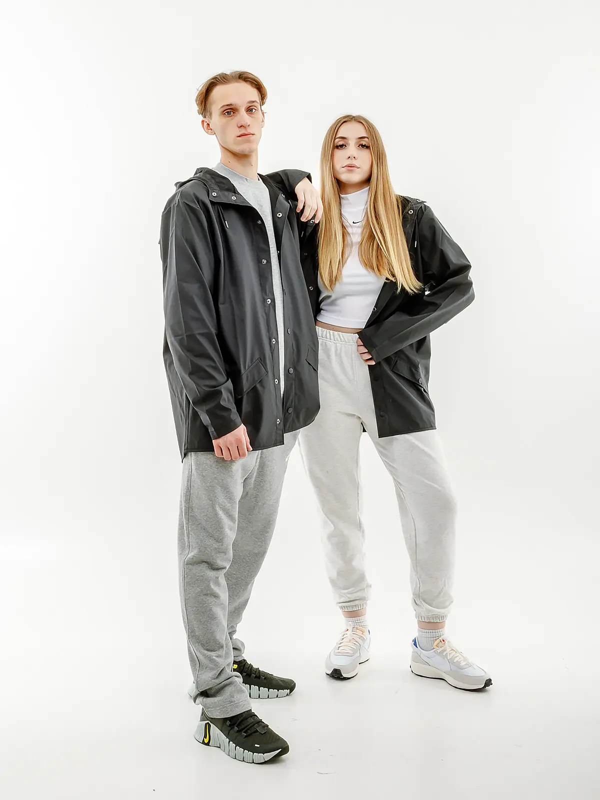 Куртка унисекс Rains Jackets 1201-Black