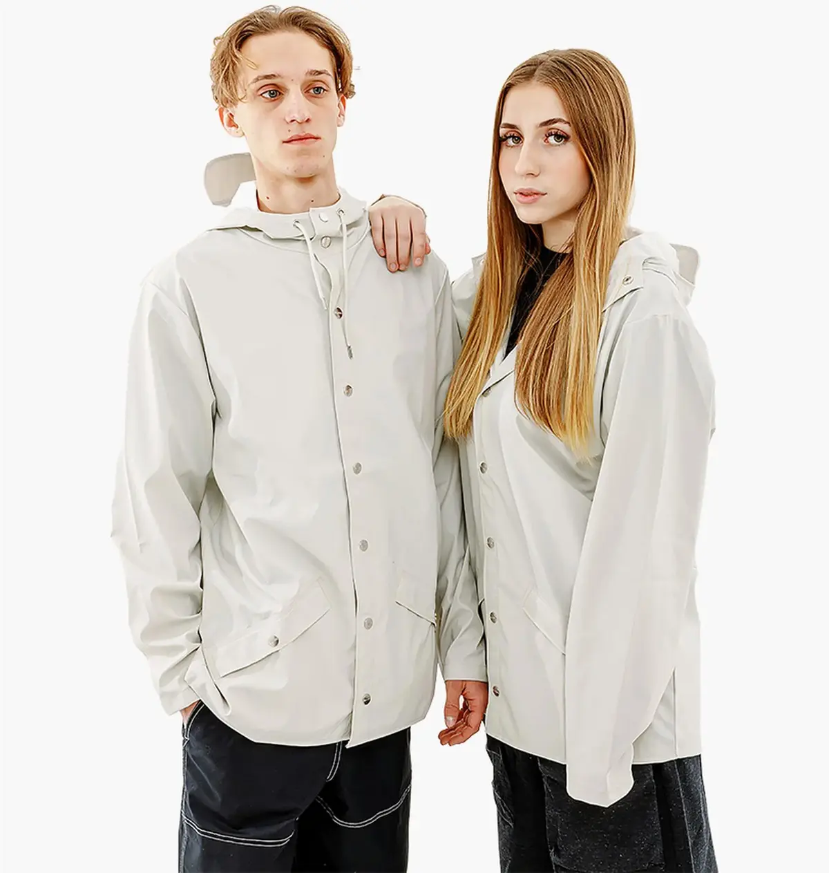 Куртка унисекс Rains Jacket White