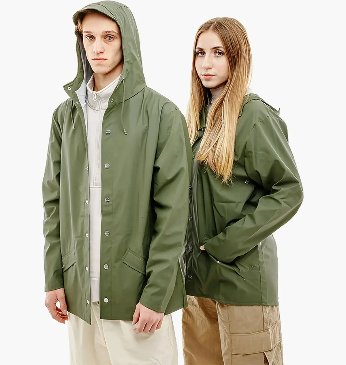 Куртка унисекс Rains Jacket Green