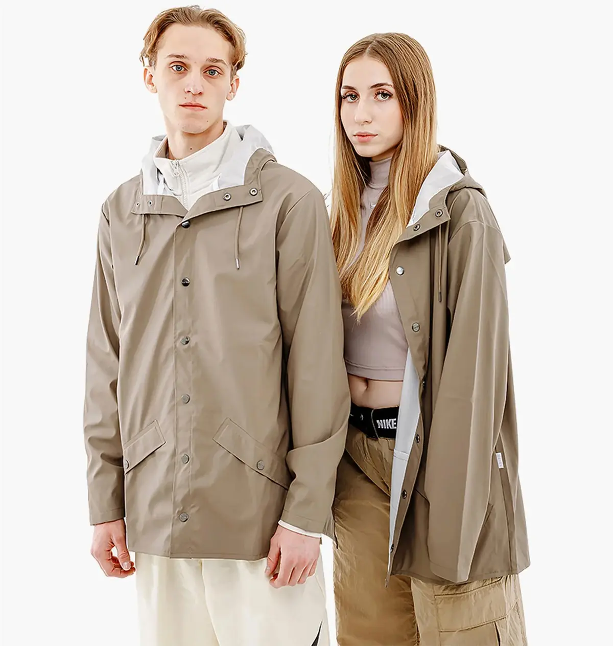 Куртка унисекс Rains Jacket Brown