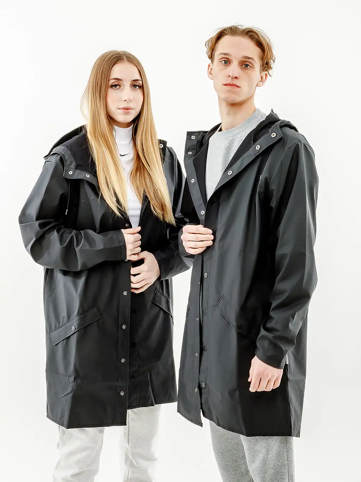 Куртка унисекс Rains Jackets 1202-Black