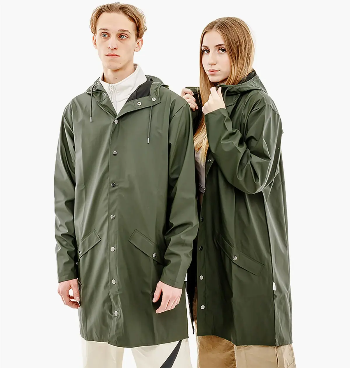 Куртка унисекс Rains Jackets Green