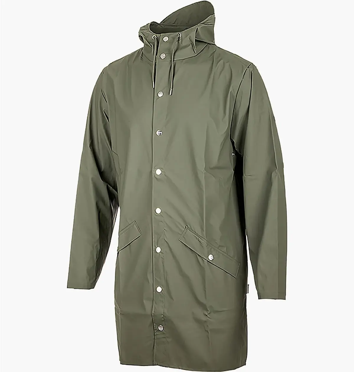 Куртка унисекс Rains Long Jacket Green