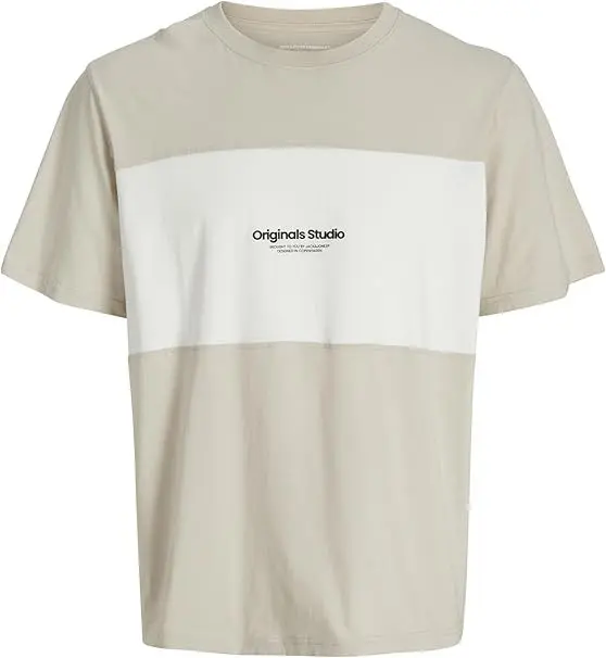 Футболка чоловіча Jack & Jones Jorvesterbro Block Tee Ss Crew Styd Aw24