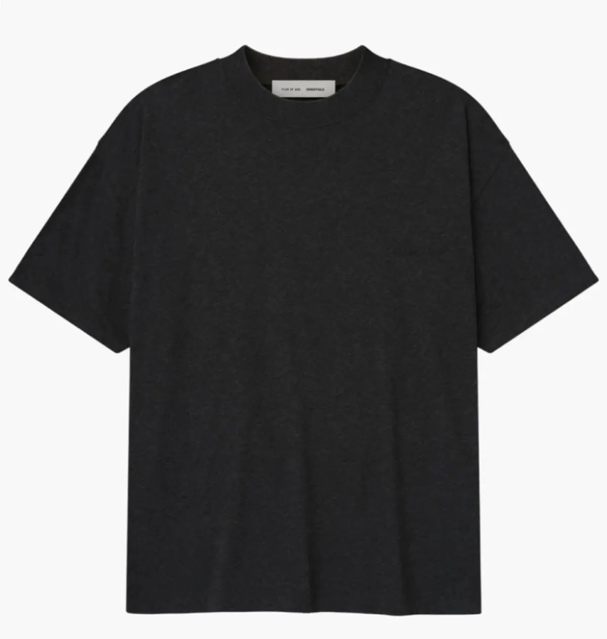 Футболка чоловіча Fear Of God Essentials Embroidered Black