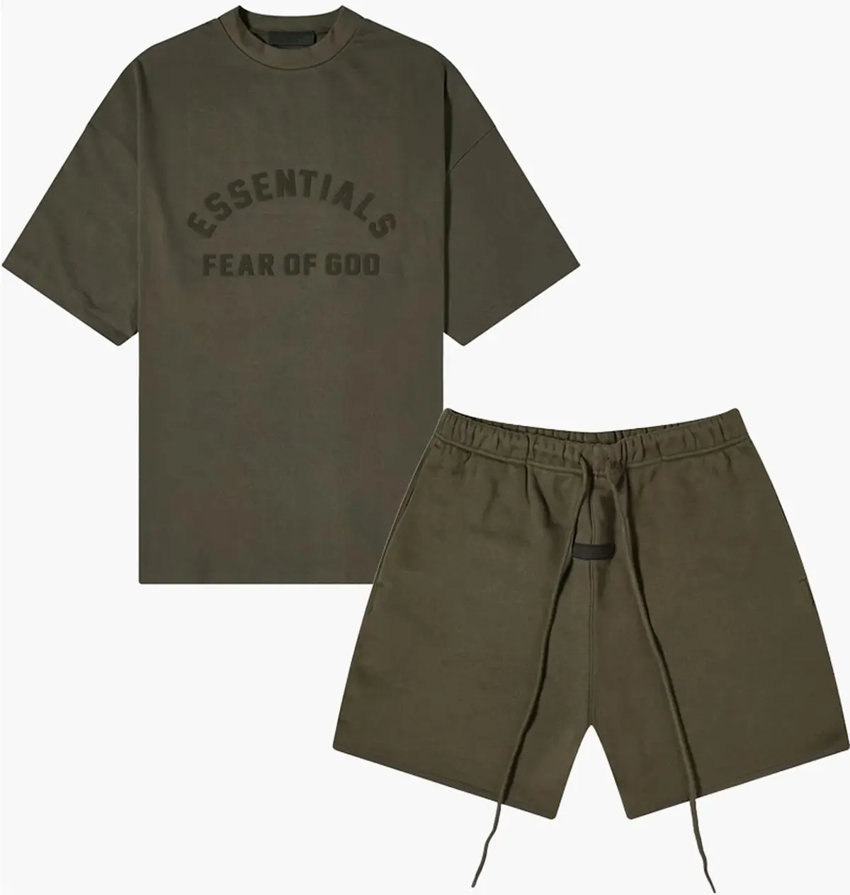Спортивний костюм чоловічий Fear Of God Essential Olive