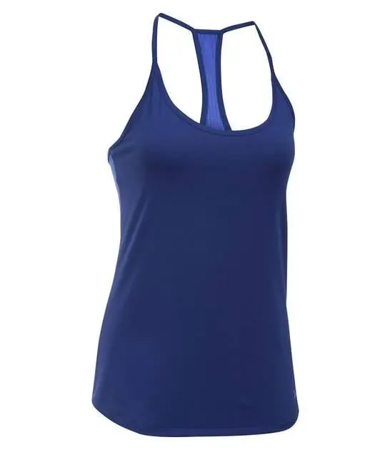 Майка женская Under Armour Fly By Racerback Tank Blue2