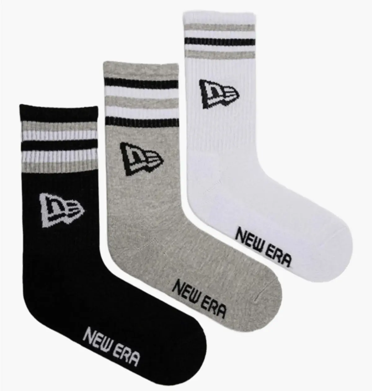Носки New Era Retro Stripe Crew Socks Mcol