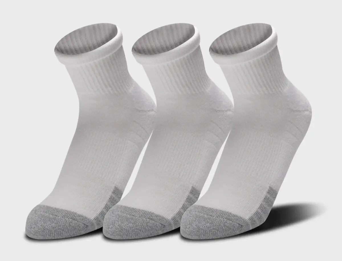 Носки Under Armour Ua Heatgear Quarter 3Pk