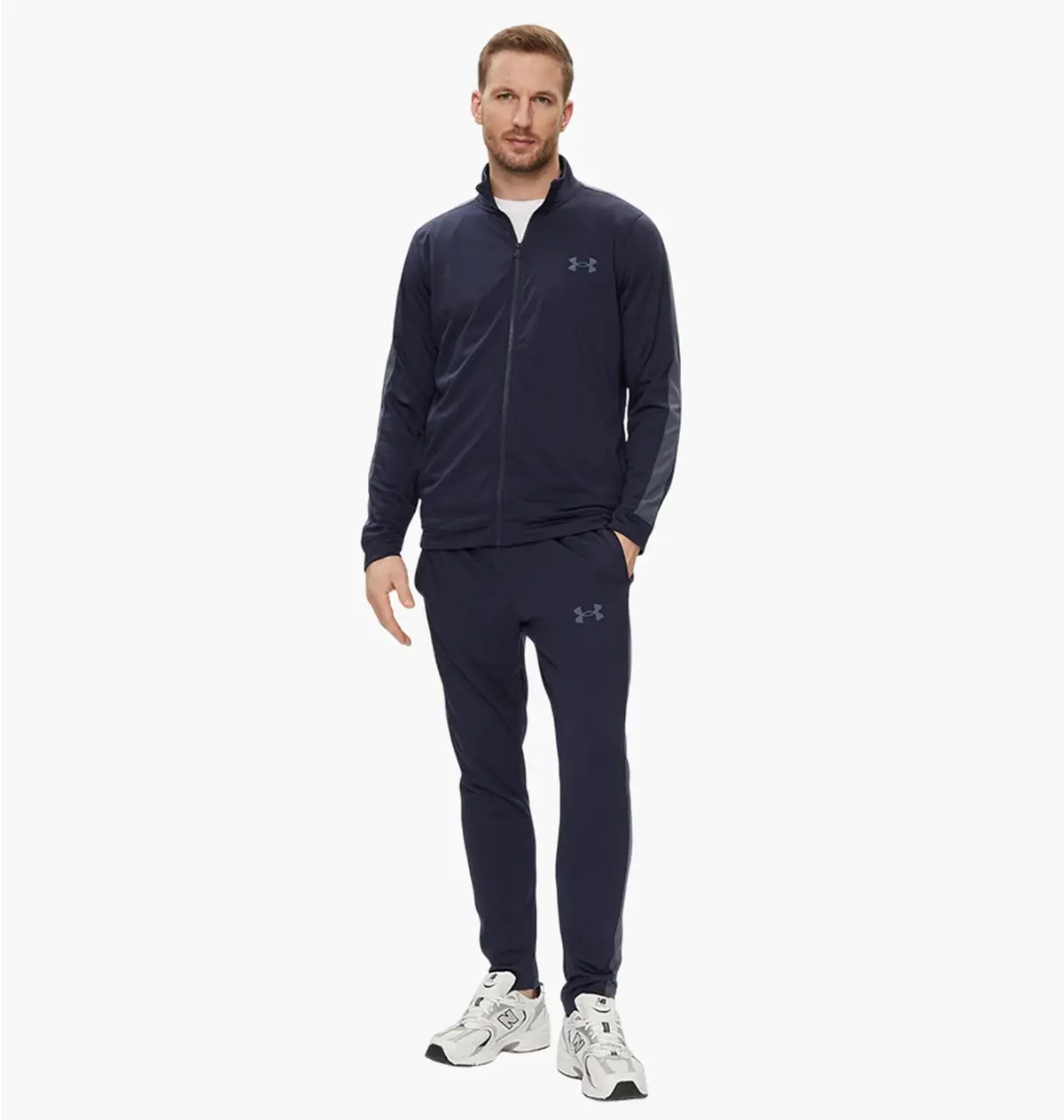 Спортивний костюм чоловічий Under Armour Knit Track Suit Blue