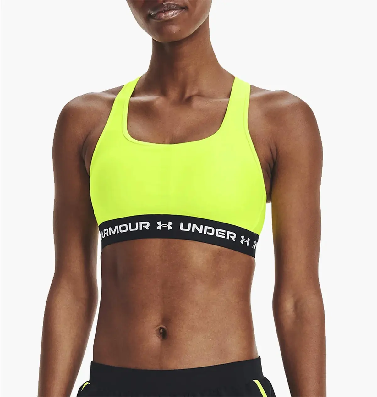 Спортивный топ женской Under Armour Crossback Mid Green