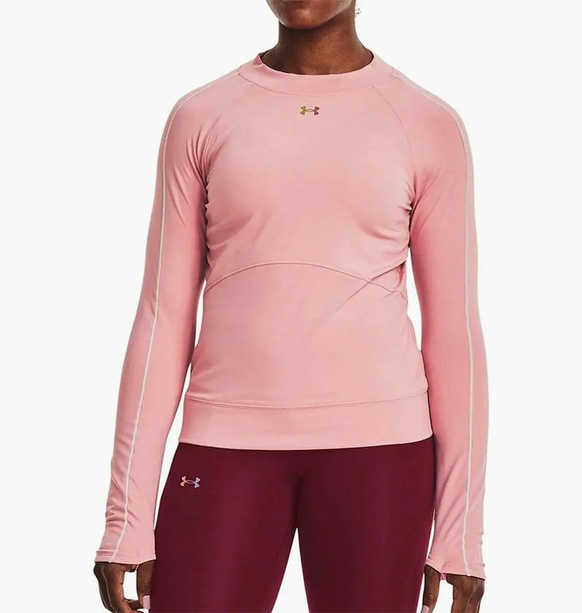 Кофта женские Under Armour Rush Coldgear Long Sleeve Training Top Pink